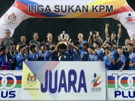 PIALA LIGA KPM B-14: SMK TAMAN DESA SKUDAI JUARA