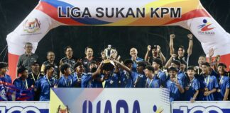 PIALA LIGA KPM B-14: SMK TAMAN DESA SKUDAI JUARA