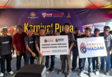 UPM SERAH INFRASTRUKTUR KAMPUNG ANGKAT MADANI KEPADA KOMUNITI SAWAH SEMPADAN