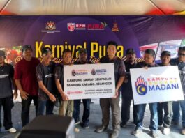 UPM SERAH INFRASTRUKTUR KAMPUNG ANGKAT MADANI KEPADA KOMUNITI SAWAH SEMPADAN