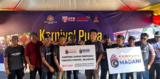 UPM SERAH INFRASTRUKTUR KAMPUNG ANGKAT MADANI KEPADA KOMUNITI SAWAH SEMPADAN