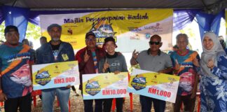 ZAKIR DINOBAT JUARA SURFCASTING 2025, BAWA PULANG RM10,000
