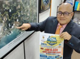 LAUT PENGKALAN SUNGAI SEKAWANG LOKASI PD SURFCASTING CHALLENGE 2025