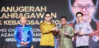 CHOON SEONG, SYABIL AZAM DINOBAT OLAHRAGAWAN SUKAN PEKAK NEGARA 2025