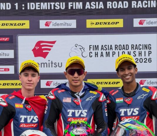 TVS RACING INTERNATIONAL CHAMPIONSHIP: RAMDAN AT A CLASS OF HIS OWN IN RACE 2