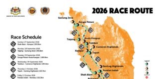 TIGA PENAMAT PUNCAK BUKIT ‘SAMBUT’ PARA PELUMBA LTDL 2026