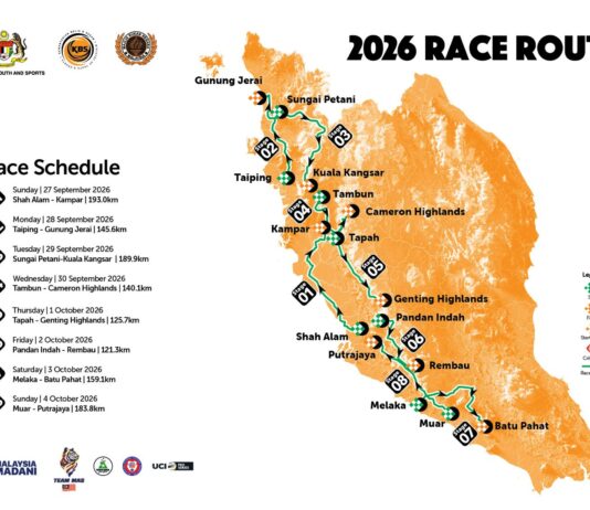 TIGA PENAMAT PUNCAK BUKIT ‘SAMBUT’ PARA PELUMBA LTDL 2026