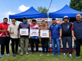 TUAH UMPAN CACING HADIAHKAN FIRDAUS GELARAN RAJA TALAPIA UPM 2026