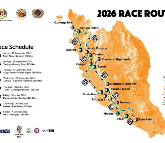 LTdL 2026: GUNUNG JERAI ADDS ‘FIRE’ TO THE BATTLE FOR LEADER AND KING OF THE MOUNTAINS JERSEYS