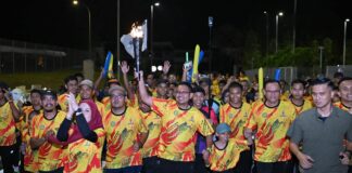 1,500 SERTAI JELAJAH LARIAN OBOR SUKMA DI AMPANG JAYA