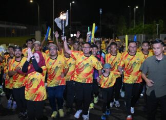 1,500 SERTAI LARIAN OBOR SUKMA DI AMPANG JAYA
