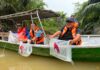 57,000 BENIH UDANG GALAH DILEPASKAN KE SUNGAI LINGGI
