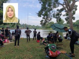 PERTANDINGAN MEMANCING AHAD INI MERIAHKAN TASIK AYER KEROH
